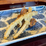 松川 - 焼きスッポンとゴボウ天