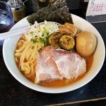 塩そば専門店 桑ばら - 冷やしトマトカレー和えそば