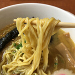 月のうさぎ - 馬骨ラーメン 麺リフト