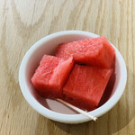 カフェエイトセンス - スイカ、嬉しい
