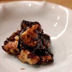 花いち - 水茄子と貝柱の生姜みそ