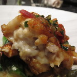 レストラン バカール - 白子のムニエル、焦がしバターソースと柚子の香りで4