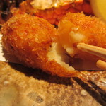 銀座 水野 - 何と松茸コロッケ！