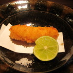 銀座 水野 - これ、松茸コロッケ(笑)