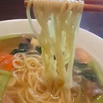 中華楽座 田時亭 - 2012/10 縮れ細麺