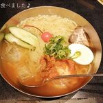 闇市 - 〆の盛岡冷麺は504円也！！！