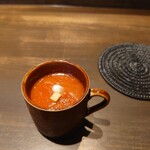 お酒とおかず かりなり - 2108お通しのガスパチョ