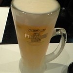 おつきさん - 生ビールで乾杯！