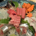 おつきさん - お造り盛り合わせ