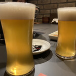 焼肉ホルモン 風土. - 乾杯！