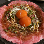 焼肉ホルモン 風土. - 和牛カルパッチョ