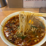 ヨコハマ 中華そば かみ山 - 肉ニラスタミナ麺900円