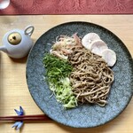 喫茶 ひととき - ヘンプオイル蕎麦