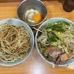 ラーメン二郎 - 【2021.7.18】つけ麺940円+濃厚玉子100円