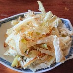 慈久庵 - 地葱の天ぷら