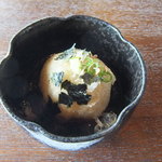 日本料理と蕎麦　魚哲 - 揚げ蕎麦掻き