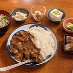 学大酒場エビス参 - メニューに載せ忘れたｗみんな大好き賄いモツカレー♪