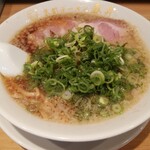 京都ラーメン 森井 - ネギ多め＋背脂普通