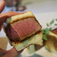 洋食 つばき - シャトーブリアンビーフカツサンド