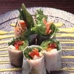 炭火焼鳥 ももたろう - 生春巻きは女性に大人気★