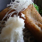 そば処 和た里 - 「そば天おろしそば」アップ　　　　　ｈ24.11.1撮影