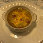 Kicchin beniya - スープの王様オニオングラタンスープ