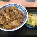 Yoshinoya - 『牛丼、頭の大盛、つゆだく』