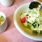 Bisutoro Haichi - ～セットのサラダとスープ～