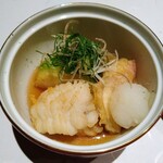 由縁別邸代田 割烹 月かげ - 煮物＞鱧揚出汁。