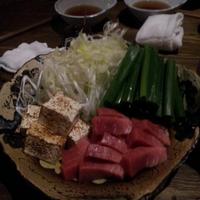 水魚 - ねぎま（ねぎマグロ）しゃぶしゃぶですw