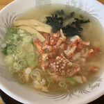 大八食堂 - カニラーメン❕