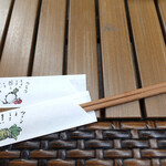 恵比寿 箸庵 - 箸庵のお箸