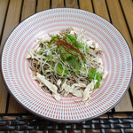 恵比寿 箸庵 - 鶏ネギ冷やしゴマ坦々そば