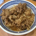 吉野家 - 牛丼、頭の大盛り、つゆだく