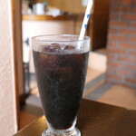 Ko-Hi Shoppu Adonisu - アイスコーヒー。喫茶店ならでは、安定の一杯