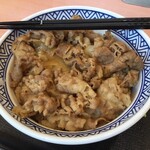 Yoshinoya - 『牛丼、頭の大盛り、つゆだく』