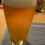 Tongarashi - 生ビール中一杯目