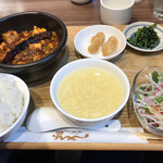 大陸風 - 麻婆豆腐ランチ 900円(税込)