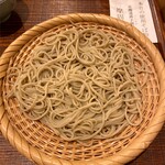 手打ち蕎麦屋 中山邸 晨翁蕎麦 - ざる蕎麦