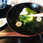 大門茶屋いろり - 吸物の具材