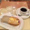 Dotoru Kohi Shoppu - モーニング・セットD ベーコンとタマゴ ～3種のチーズ～398円