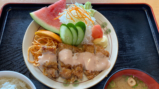 ワンダーチキン定食 南蛮 By なかすぃ 鳥料理 由布 佐伯 鳥料理 食べログ