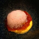 ナチュール・エ・サンス - 人参のムース 生雲丹 トマト コンソメジュレ