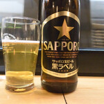 寿司・うなぎ 羽子吾 - ビール小瓶