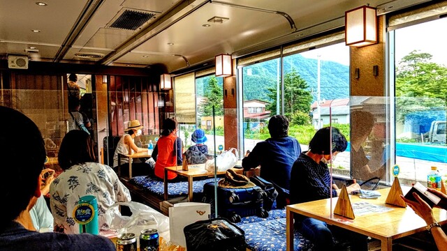 会津鉄道 お座トロ展望列車 - 会津若松（その他）の写真