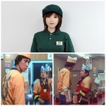 Yoshinoya - 子供の頃の吉野家ってこう言うオレンジ色の制服やったな～