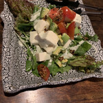 魚酔 - 豆腐とアボガドのサラダ