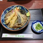 雅楽之助 - 天おろしそば 968円