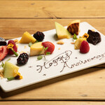 anniversary plate