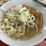 ラーメン もっけだの - 塩トンコツつけ麺ニンニクヤサイマシマシネギのつけ汁